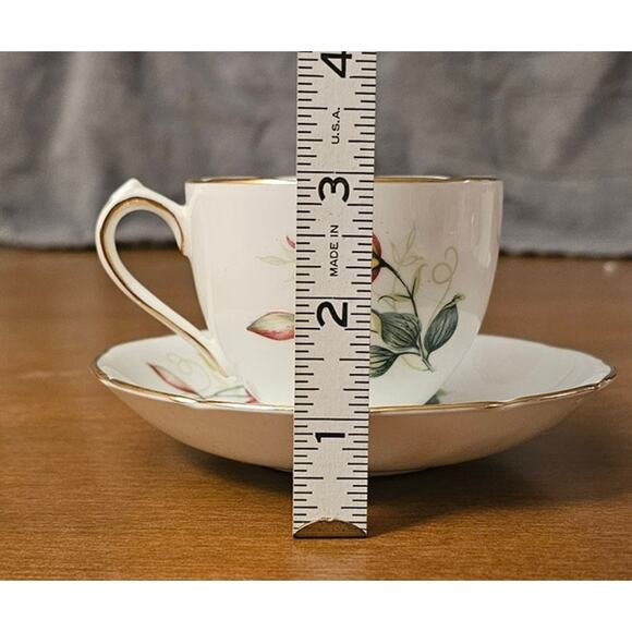 Vintage Duchess Bone China Teacup and Saucer Set Made in England (Gg282) - Picture 9 of 10